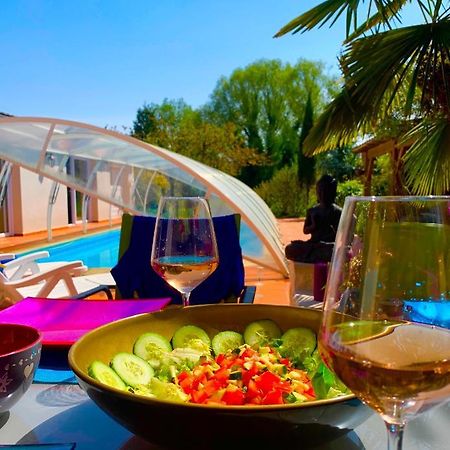 Lilly Bulles En Champagne Piscine Et Jardin Privee Appartement Pierry Buitenkant foto