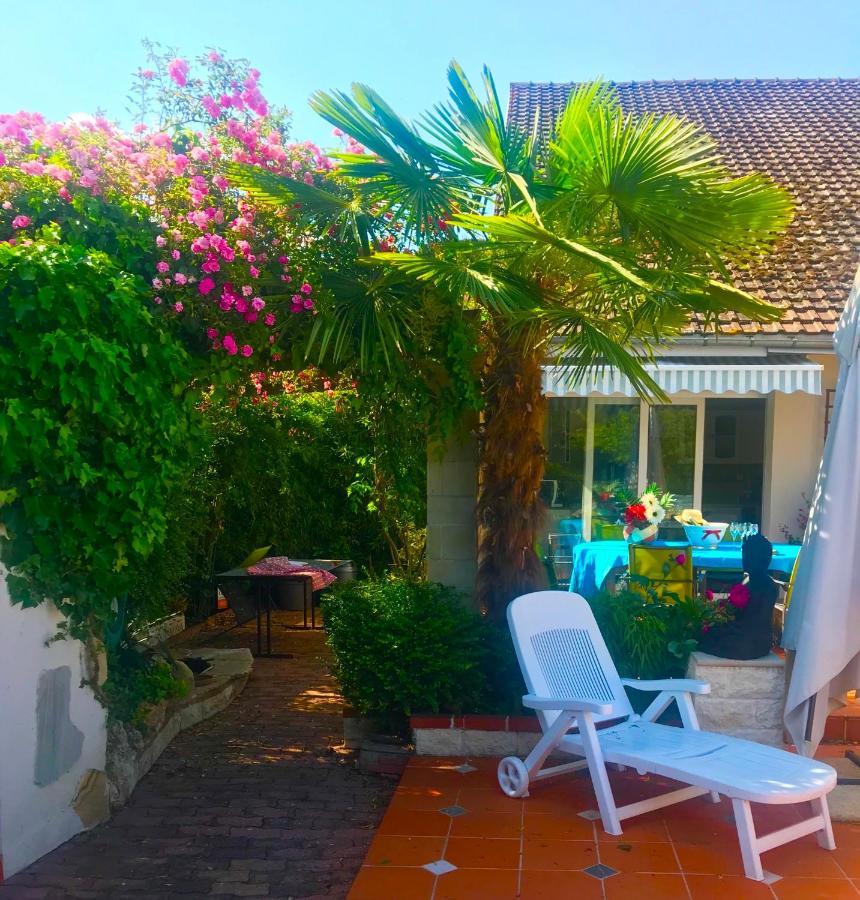 Lilly Bulles En Champagne Piscine Et Jardin Privee Appartement Pierry Buitenkant foto